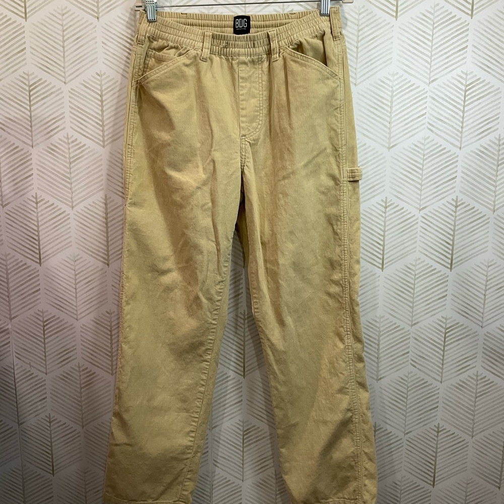 BDG Women's Straight Leg Pants in Tan